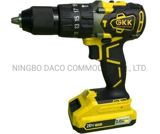 High-Quality 20V Lithium Cordless Drill Electric Tool Power Tool