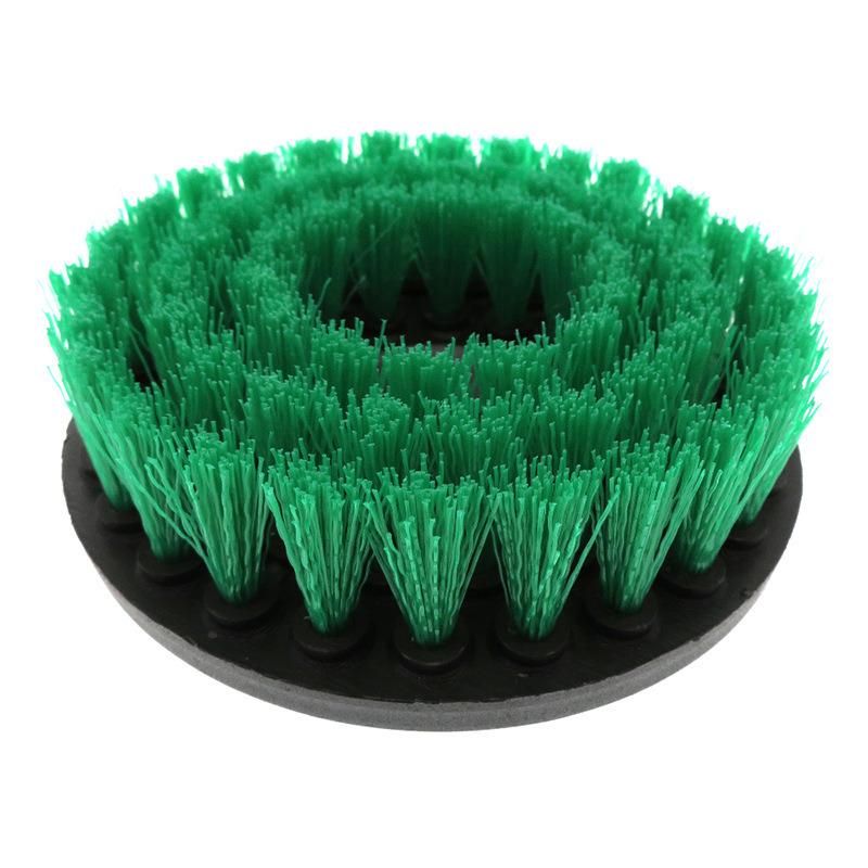 5 Inch M14 Green Hollow Electric Drill Brush Disc Brush Cleaning Brush