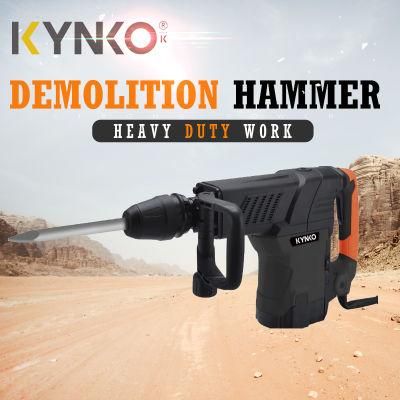 Kynko 1600W 2000bpm 25j 11kg SDS-Max Demolition Hammer Breaker