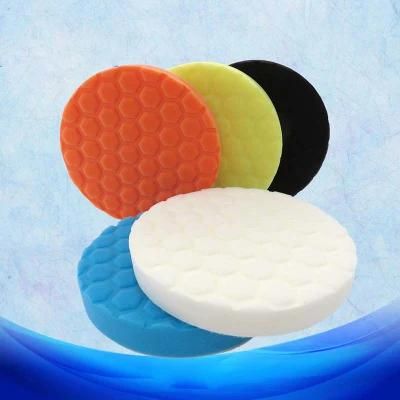 Cross-Border Supply 7 Inch 180mm Car Polishing Sponge Wash Sponge Car Cleaning Supplies Wax Beauty