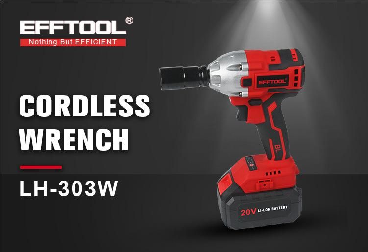 Efftool Cordless Wrench Power Tools 18V with Battery