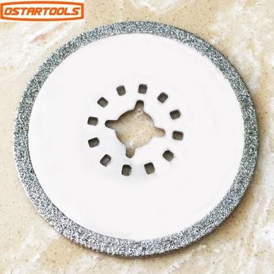 Flat Round Diamond Multi Tool Blades Universal Fitting Arbor Blade