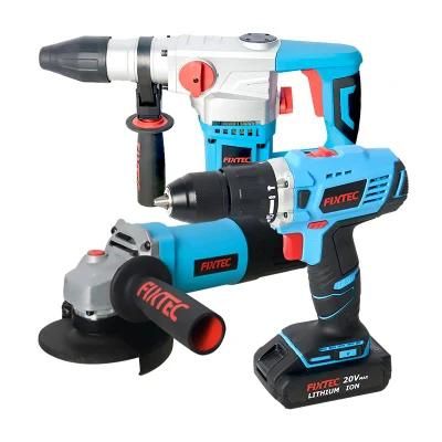 Fixtec Cordless Drill 12V 16V 18V 20V Liion Battery Electric Power Tools Electric Tools Parts