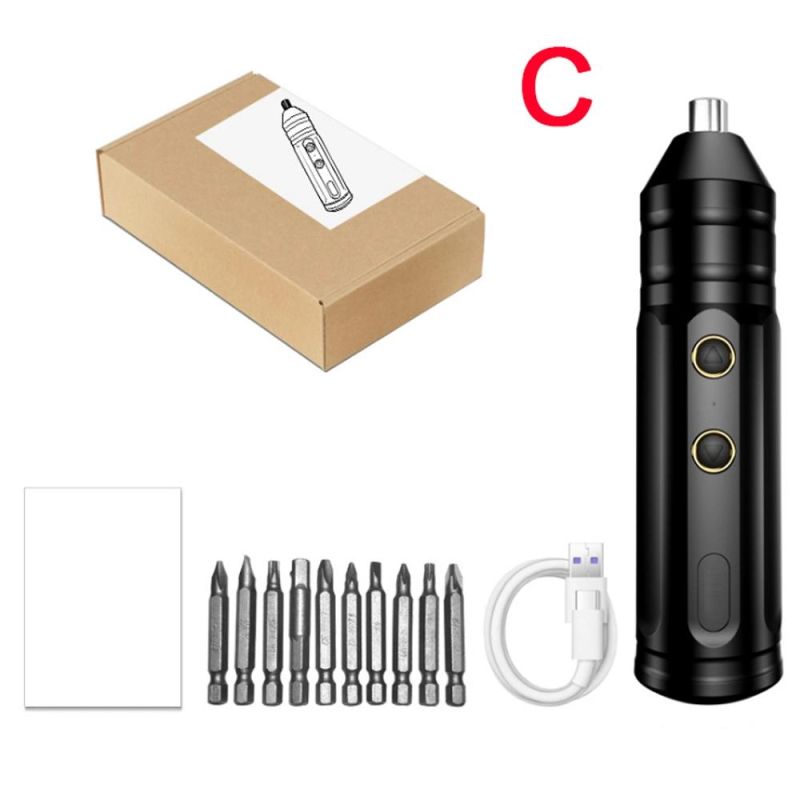 Mini Multi Function USB Charging 3.6V Electric Drill Cordless Electric Screwdriver Set