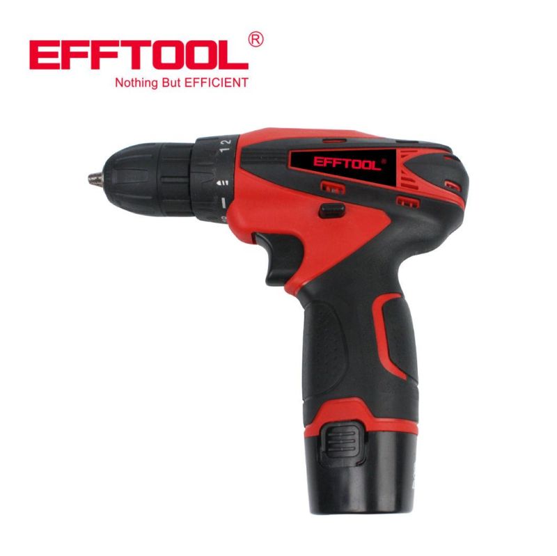 Good Quantity Power Tool Efftool Adjustable Speed Cordless Drill