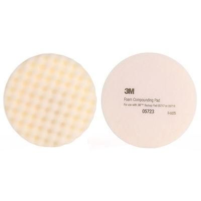 Single Side Yellow Color 100% Wool Polishing Pad