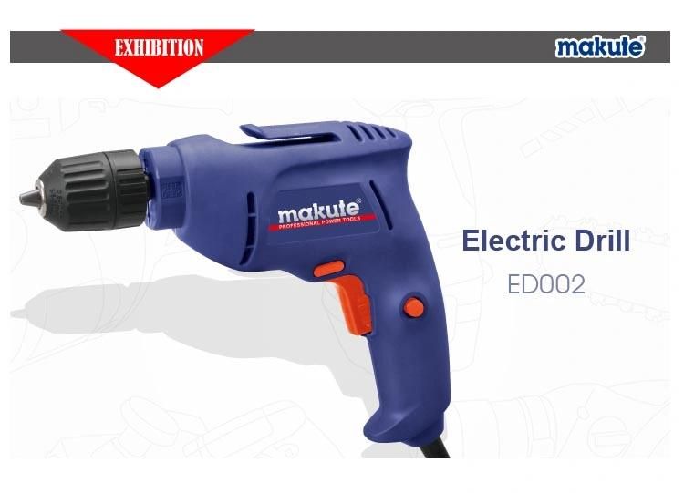 Makute 550W 10mm Electric Hand Drill with Keyless Chuck (ED002)