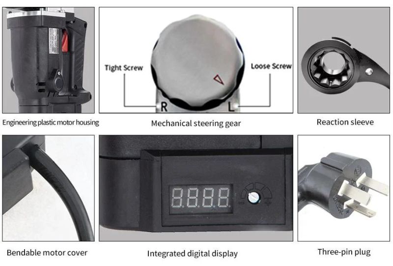 M24 M22 M20 Hex Bolt Electric Torque Wrench Gun