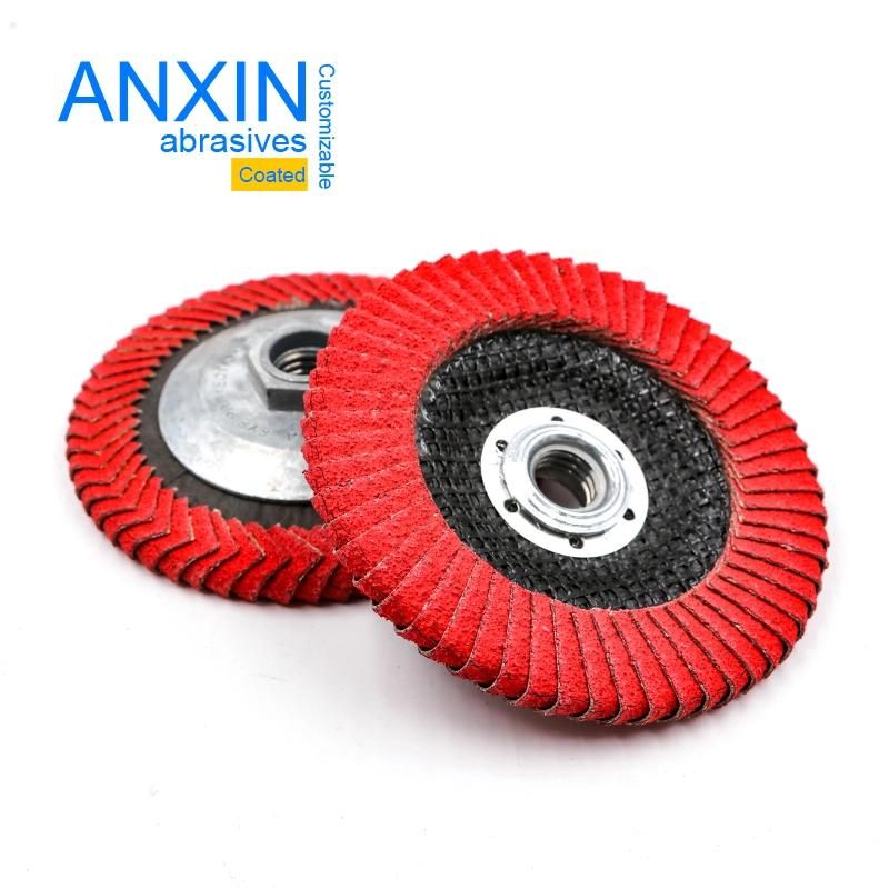 Curved Flap Disc 5/8" -11 Metal Screw 115mm Xk850