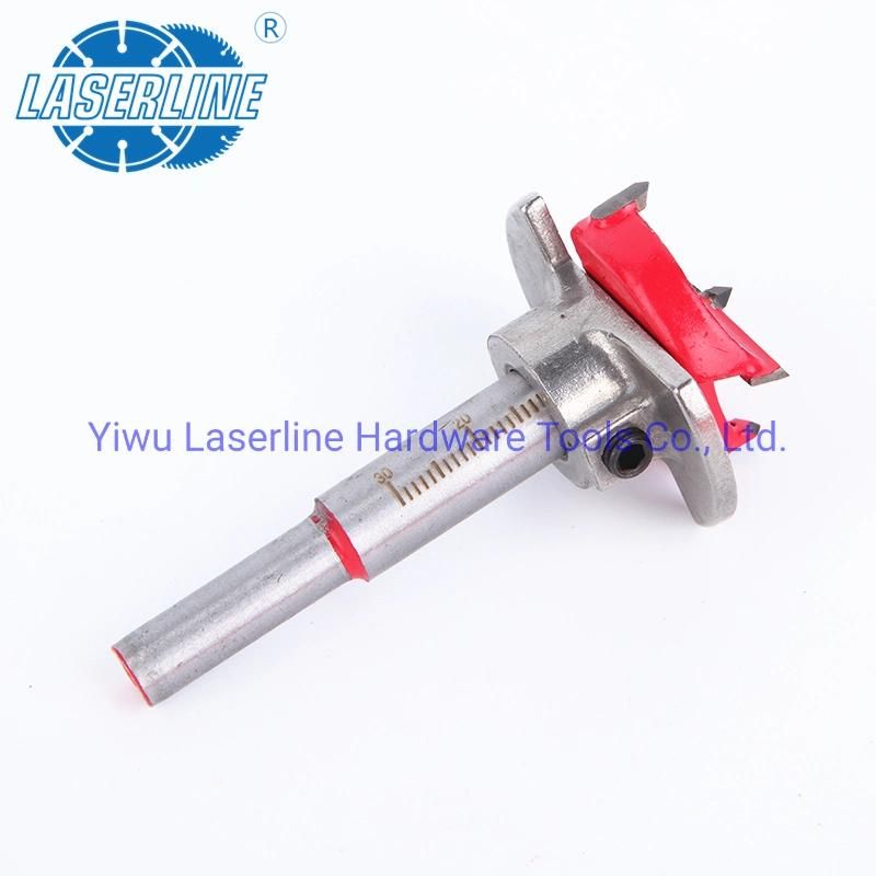 Wood Forstner Drill Bit Hole Saw Cutter Drilling Set Tungsten Carbide Cutting Edges Size 15-35mm Woodworking Tools
