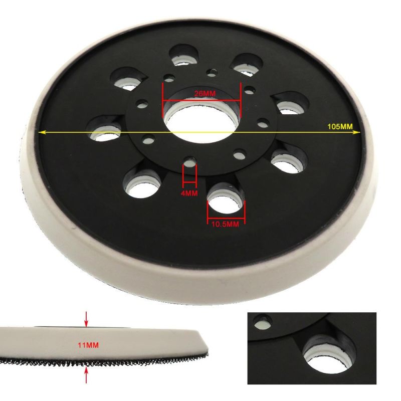 125mm Hook and Loop Backing Disc Sanding Pad