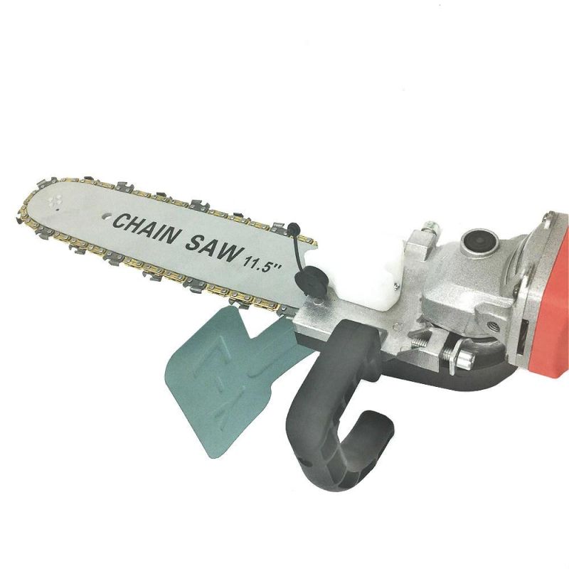 Upgrade 11.5inch Electric Chainsaw Bracket Adjustable Universal M10/M14/M16 Chain Saw Part Angle Grinder Into Chain Saw