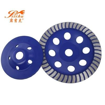 Diamond Double Row Segment Grinding Cup Wheel Disc Bowl Shape for Stone Granite Marble Concrete Tile