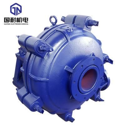 Strong Power Horizontal Large Flow Centrifugal 8/6e-Ah (R) Industrial Slurry Pump in The Metallurgical, Mining, Caol, Power, Building Material