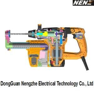 Rotary Hammer with Dust Collection for Drilling Concrete, Wood and Steel Plate (NZ30-01)