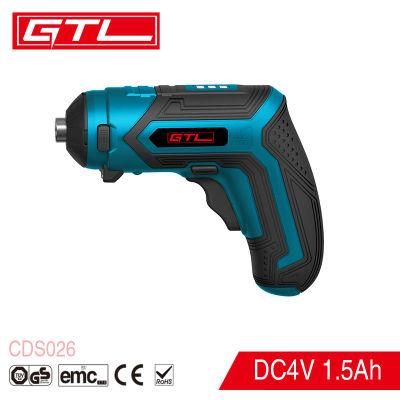Power Tools 4V Lithium Cordless Screwdriver for Home DIY (CDS026)