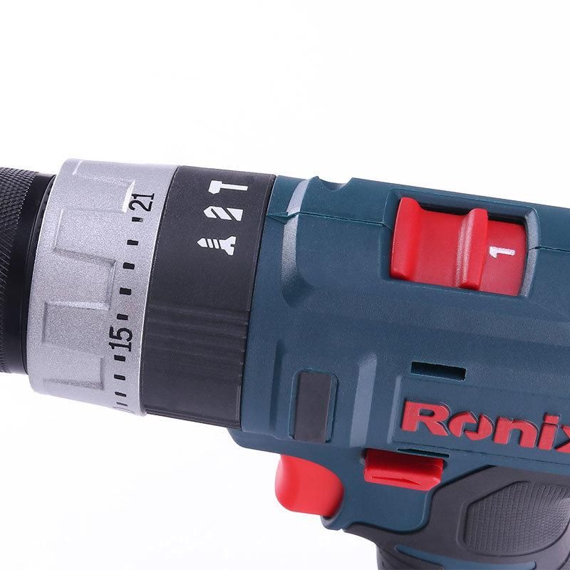 Ronix 18V Model 8618 Hot Selling Power Craft Cordless Impact Driver Drill