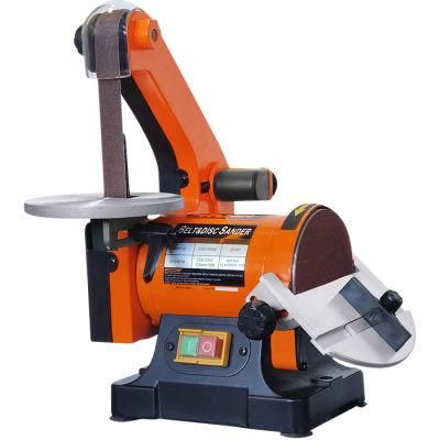 Hot Sale 220V 370W Combo Belt Disc Sander with Dust Ex-Blower