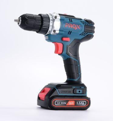 Prox High Quality Li-ion Tools 16V Cordless Drill Pr-100350