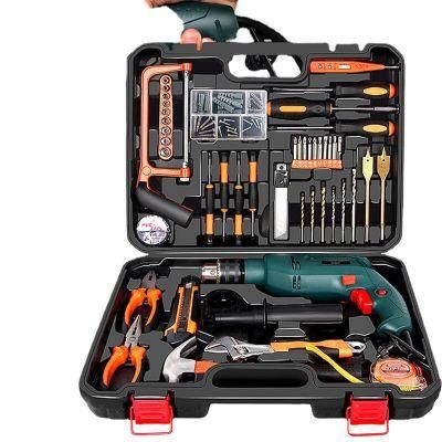 54PCS Impact Drill Kit 550W Power Hand Drill 10mm Electric Screwdriver Power Tool Combination Kits Tools Sets