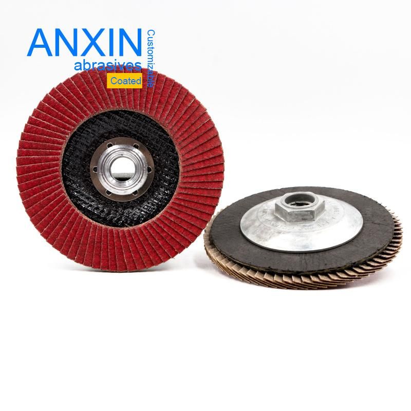 4.5" Vsm Xk870 100% Ceramic Grinding Disc with Metal Screw