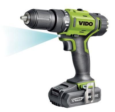 Vido Handheld Professional Cordless 18V 42n. M Impact Drill