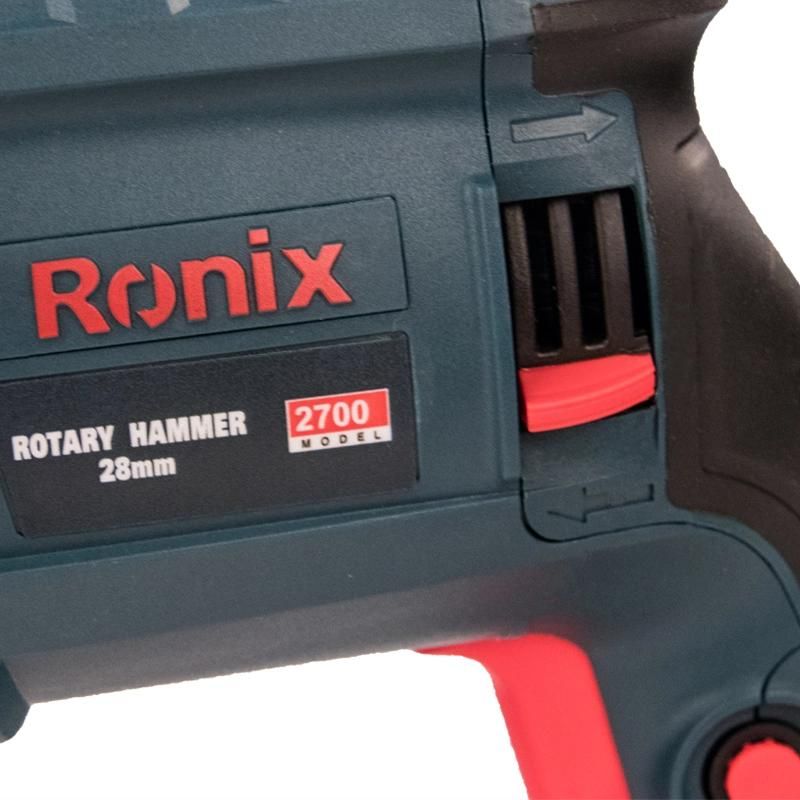 Ronix in Stock Model 2700 28mm 3 Function SDS Max Power Tools Electric Rotary Jack Hammer Drill Machine