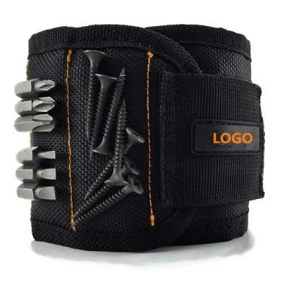 Men and Women&prime;s Tool Bracelet Magentic Wristband to Hold Screws Nails and Drilling Bits