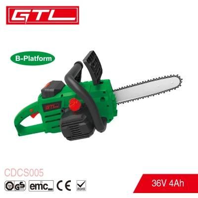 36V Lithium Brushless Motor Chainsaw Cordless Chain Saw with Oregon Bar &amp; Chain (CDCS005)