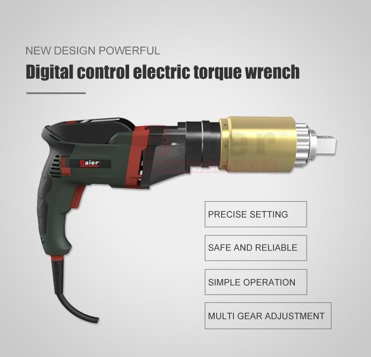 Electric Torque Wrench with Square Drive Torque Gun Nut Runners Wrenches