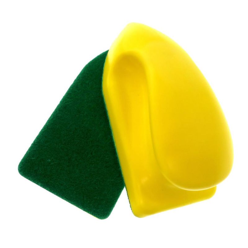 Cross-Border Supply 55*120mm Car Nano Cleaning Brush Green Velvet Polishing Disc Car Seat Glass Cleaning