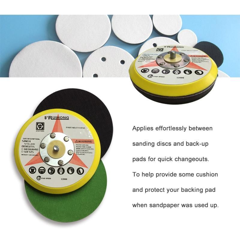 5′′ Sponge Interface Pad for Quick Changeouts