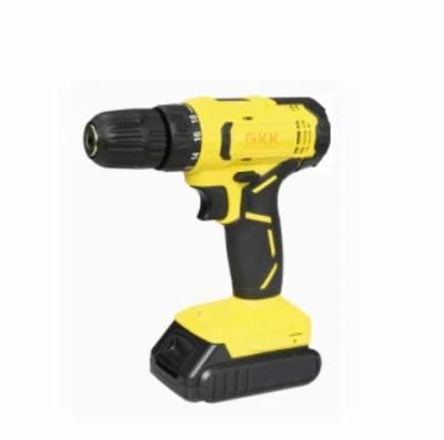 China Factory High Quality Construction Tools 20V Lithium Battery Cordless Drill Electric Tool Power Tool