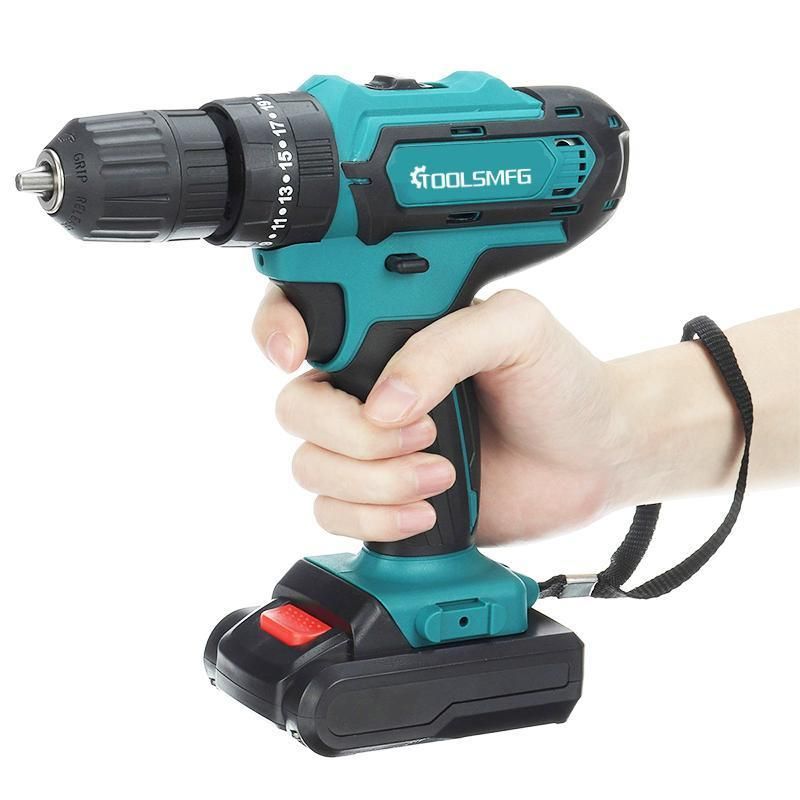 Toolsmfg 20V Cordless Combi Hammer Electric Drill