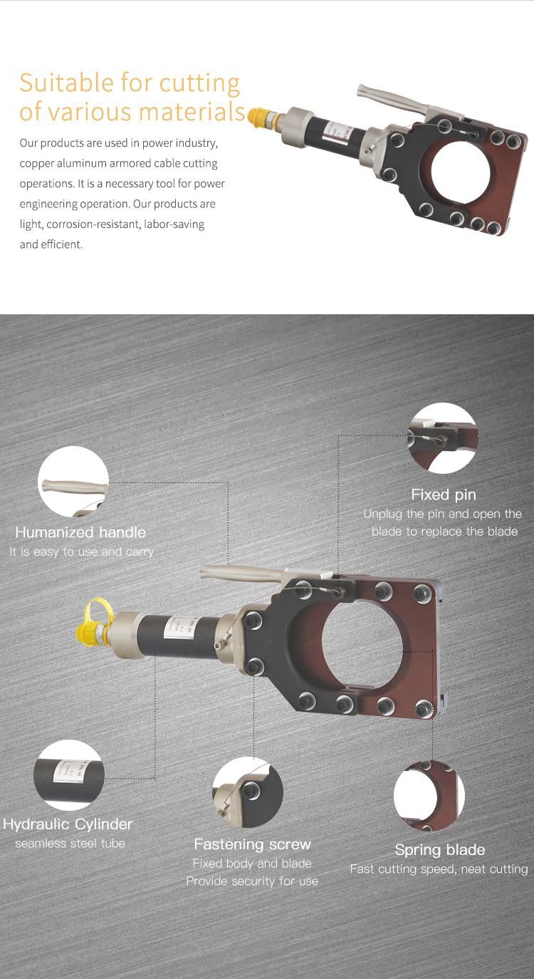 Separate Unit Hydraulic Copper and Amored Cable Cutter (RF-85)