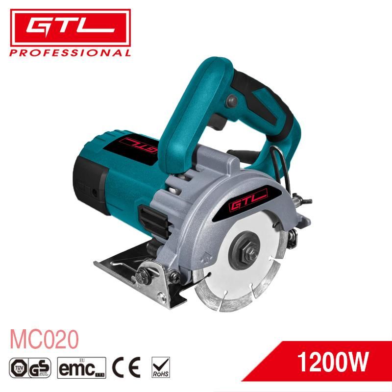 1200W High Power 110mm Electric Groove Cutter Stone Marble Cutting Machine Wall Chaser for Stone, Tile, Concrete (MC020)