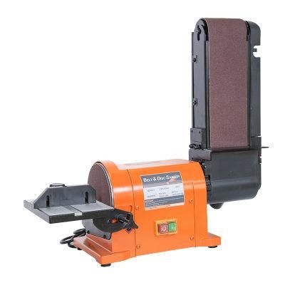 Retail 220V 450W Directly Drive 150mm Disc and Belt Sander with Dust Ex-Blower