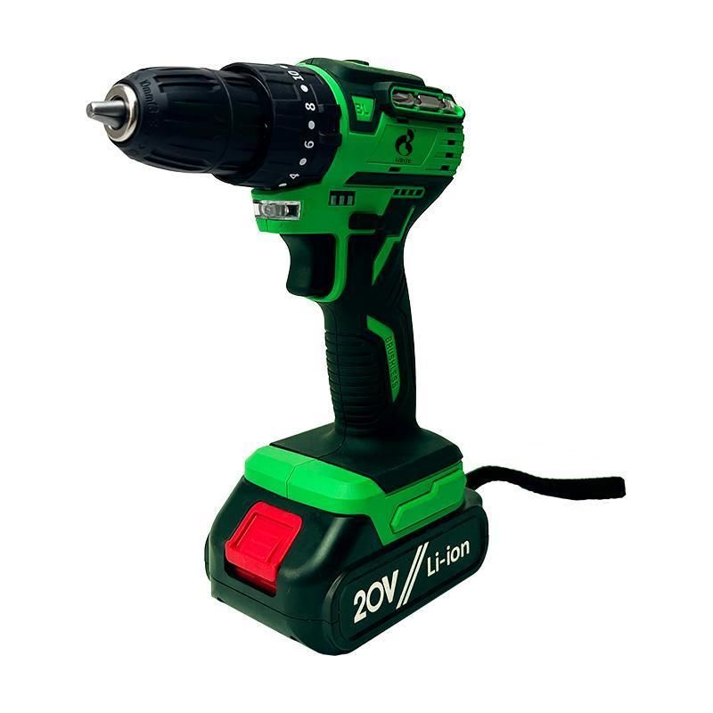 20V Lithium Heavy Duty 45nm Professional Cordless Impact Brushless Drill