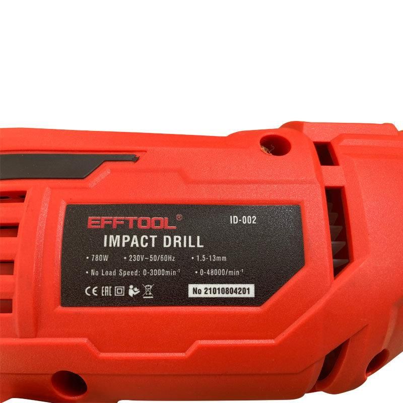 Efftool Hight Speed 220V Electric Impact Power Tools Cordless Drill for Sale ID002