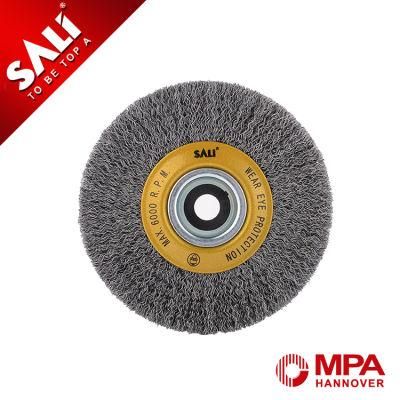 High Quality Industry Level Crimped Circular Wire Brush for Cleaning