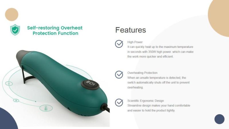 Mini Heat Gun for Shrink Tubing