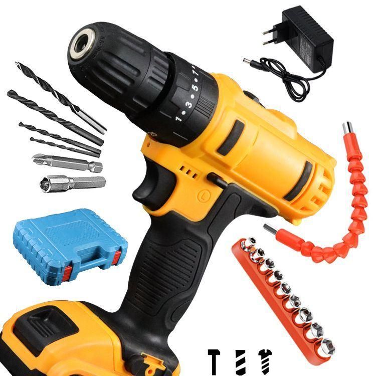 24V Cordless Power Drill 10mm Electric Screwdriver Electric Hand Drill Wood Drill