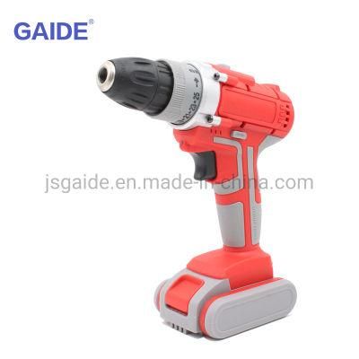 Factory Brushless 21V Power Cordless Drill with Two Batteries