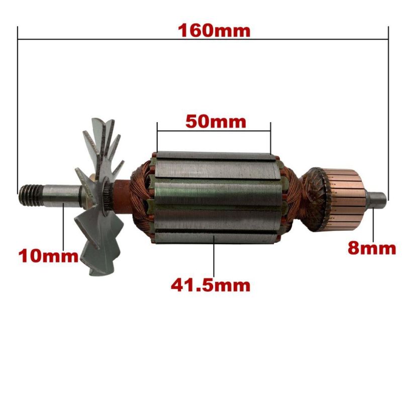 AC220V-240V Armature Rotor Anchor Replacement for Makita Power Planer