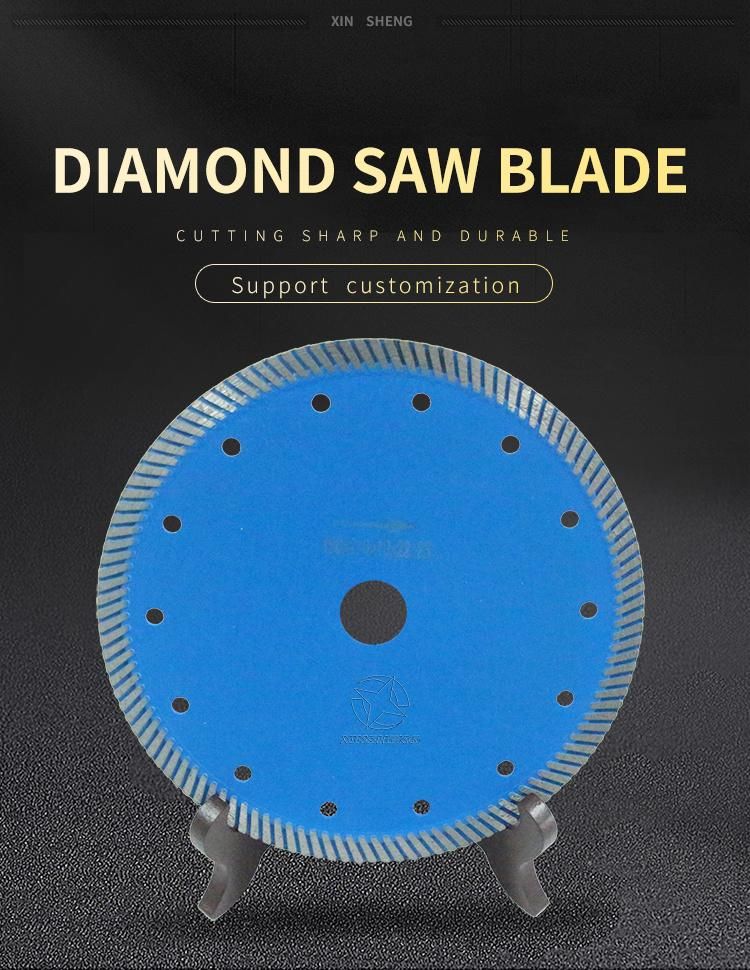 Dry Wet Cut Segmented Turbo Rim Stone Concrete Tiles Marble Granite Diamond Saw Blade