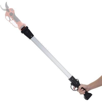 32 Inch Garden Tool Accessory Foldable Electric Pruning Shear 3 Stage Sturdy Aluminum Alloy Rod Extension Pole