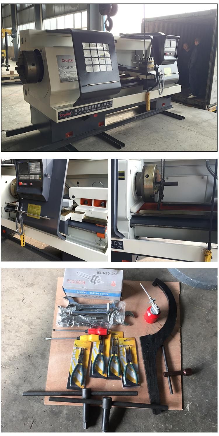China Horizontal Oil Country Machine CNC Pipe Thread Lathe Machine