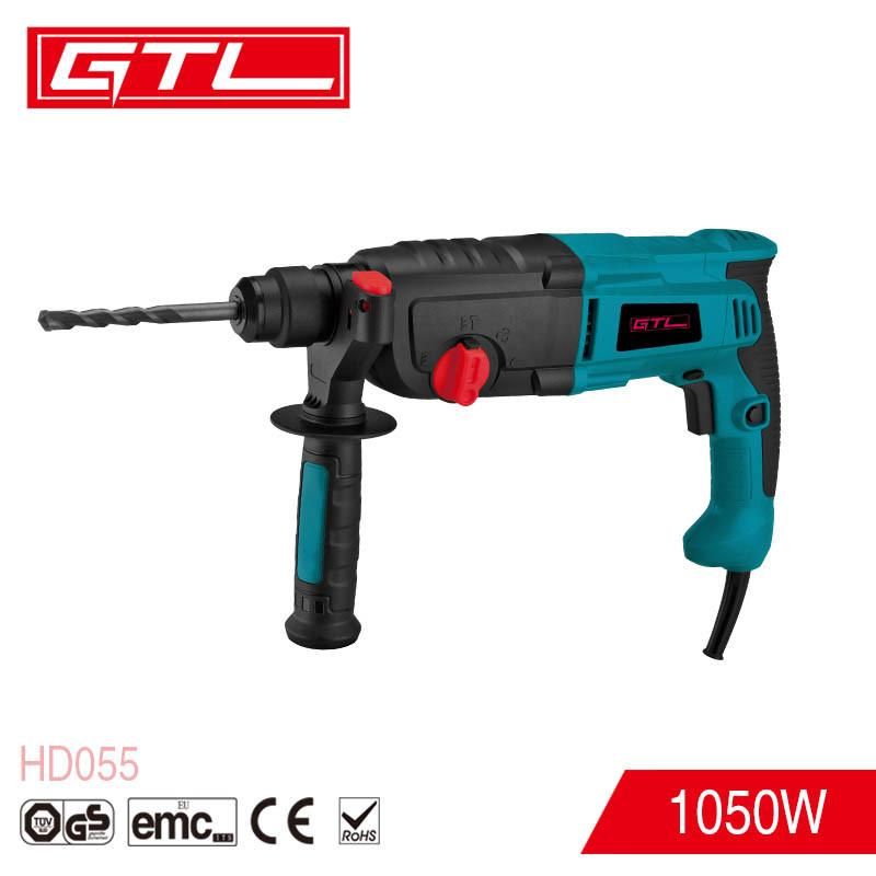 Power Tool 1050W Rotary Hammer Drill with Variable Speed