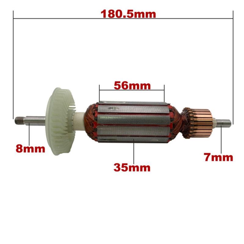 AC220V-240V Rotor Anchor Armature Motor Replacement for Bosch Angle Grinder