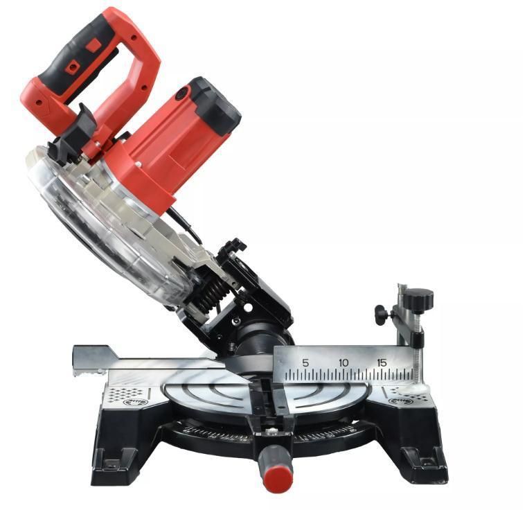 255mm 1600W Sliding Compound Corded Miter Saws Aluminium Cutting Durable Cord Miter Saws